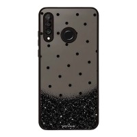 Θήκη Sonique DIVA Series για Huawei P30 Lite Πουά Γκλίτερ