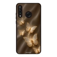Θήκη Sonique DIVA Series για Huawei P30 Lite Χρυσές Πεταλούδες