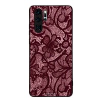 Θήκη Sonique DIVA Series για Huawei P30 Pro Μπορντό Δαντέλα