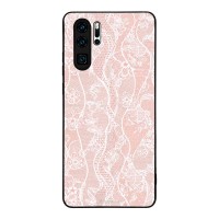 Θήκη Sonique DIVA Series για Huawei P30 Pro Ροζ Δαντέλα