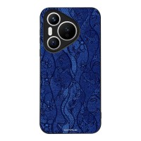 Θήκη Sonique DIVA Series για Huawei Pura 70 Μπλε Δαντέλα