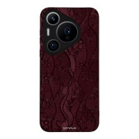 Θήκη Sonique DIVA Series για Huawei Pura 70 Pro Βουργουνδί Δαντέλα