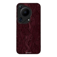 Θήκη Sonique DIVA Series για Huawei Pura 70 Ultra Βουργουνδί Δαντέλα