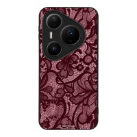Θήκη Sonique DIVA Series για Huawei Pura 80 Pro 5G Μπορντό Δαντέλα