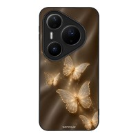 Θήκη Sonique DIVA Series για Huawei Pura 80 Pro 5G Χρυσές Πεταλούδες