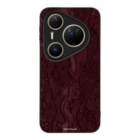 Θήκη Sonique DIVA Series για Huawei Pura 80 Ultra Βουργουνδί Δαντέλα