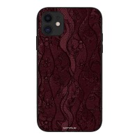 Θήκη Sonique DIVA Series για Apple iPhone 11 Βουργουνδί Δαντέλα