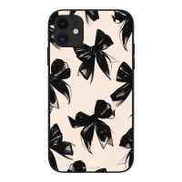 Θήκη Sonique DIVA Series για Apple iPhone 11 Μαύρα Φιογκάκια