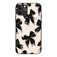Θήκη Sonique DIVA Series για Apple iPhone 11 Pro Μαύρα Φιογκάκια