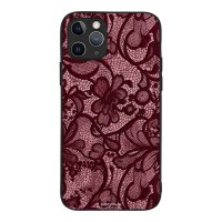 Θήκη Sonique DIVA Series για Apple iPhone 11 Pro Μπορντό Δαντέλα
