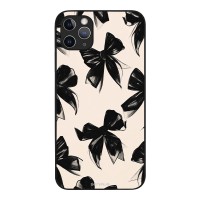 Θήκη Sonique DIVA Series για Apple iPhone 11 Pro Max Μαύρα Φιογκάκια
