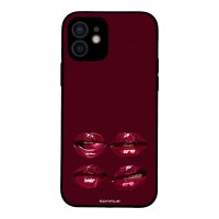 Θήκη Sonique DIVA Series για Apple iPhone 12 Κόκκινα Χείλη