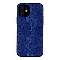 Θήκη Sonique DIVA Series για Apple iPhone 12 Μπλε Δαντέλα