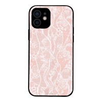 Θήκη Sonique DIVA Series για Apple iPhone 12 Ροζ Δαντέλα