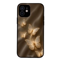 Θήκη Sonique DIVA Series για Apple iPhone 12 Χρυσές Πεταλούδες