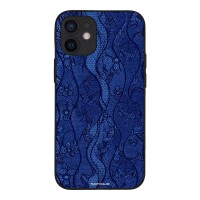 Θήκη Sonique DIVA Series για Apple iPhone 12 mini Μπλε Δαντέλα