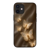 Θήκη Sonique DIVA Series για Apple iPhone 12 mini Χρυσές Πεταλούδες