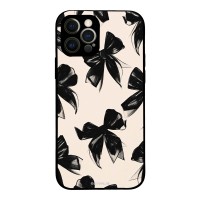 Θήκη Sonique DIVA Series για Apple iPhone 12 Pro Μαύρα Φιογκάκια
