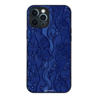 Θήκη Sonique DIVA Series για Apple iPhone 12 Pro Max Μπλε Δαντέλα