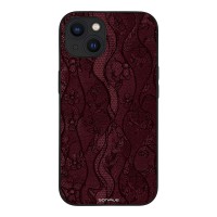 Θήκη Sonique DIVA Series για Apple iPhone 13 Βουργουνδί Δαντέλα