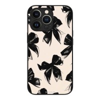 Θήκη Sonique DIVA Series για Apple iPhone 13 Pro Μαύρα Φιογκάκια