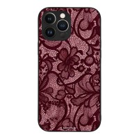 Θήκη Sonique DIVA Series για Apple iPhone 13 Pro Max Μπορντό Δαντέλα