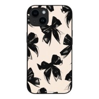 Θήκη Sonique DIVA Series για Apple iPhone 14 Μαύρα Φιογκάκια