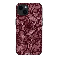 Θήκη Sonique DIVA Series για Apple iPhone 14 Μπορντό Δαντέλα