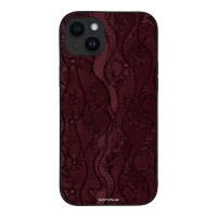 Θήκη Sonique DIVA Series για Apple iPhone 14 Plus Βουργουνδί Δαντέλα