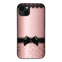 Θήκη Sonique DIVA Series για Apple iPhone 14 Plus Λεοπάρ Φιόγκος – Ροζ