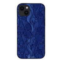 Θήκη Sonique DIVA Series για Apple iPhone 14 Plus Μπλε Δαντέλα