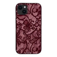 Θήκη Sonique DIVA Series για Apple iPhone 14 Plus Μπορντό Δαντέλα