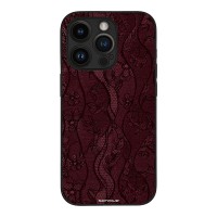 Θήκη Sonique DIVA Series για Apple iPhone 14 Pro Βουργουνδί Δαντέλα