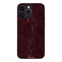 Θήκη Sonique DIVA Series για Apple iPhone 14 Pro Max Βουργουνδί Δαντέλα