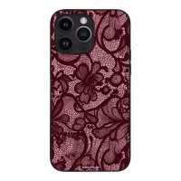 Θήκη Sonique DIVA Series για Apple iPhone 14 Pro Max Μπορντό Δαντέλα