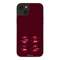 Θήκη Sonique DIVA Series για Apple iPhone 15 Plus Κόκκινα Χείλη