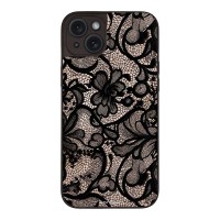 Θήκη Sonique DIVA Series για Apple iPhone 15 Plus Μαύρη Δαντέλα