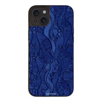 Θήκη Sonique DIVA Series για Apple iPhone 15 Plus Μπλε Δαντέλα