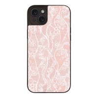 Θήκη Sonique DIVA Series για Apple iPhone 15 Plus Ροζ Δαντέλα