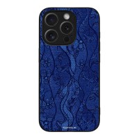 Θήκη Sonique DIVA Series για Apple iPhone 15 Pro Μπλε Δαντέλα