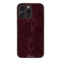 Θήκη Sonique DIVA Series για Apple iPhone 15 Pro Max Βουργουνδί Δαντέλα