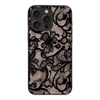 Θήκη Sonique DIVA Series για Apple iPhone 15 Pro Max Μαύρη Δαντέλα