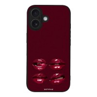 Θήκη Sonique DIVA Series για Apple iPhone 16 Κόκκινα Χείλη