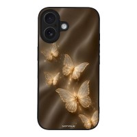 Θήκη Sonique DIVA Series για Apple iPhone 16 Χρυσές Πεταλούδες