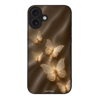Θήκη Sonique DIVA Series για Apple iPhone 16 Plus Χρυσές Πεταλούδες