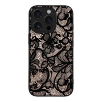 Θήκη Sonique DIVA Series για Apple iPhone 16 Pro Μαύρη Δαντέλα