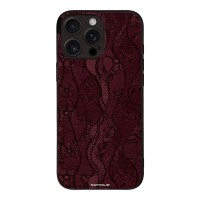 Θήκη Sonique DIVA Series για Apple iPhone 16 Pro Max Βουργουνδί Δαντέλα