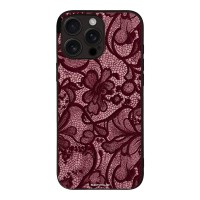 Θήκη Sonique DIVA Series για Apple iPhone 16 Pro Max Μπορντό Δαντέλα