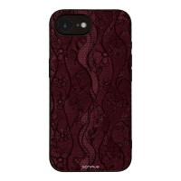 Θήκη Sonique DIVA Series για Apple iPhone 16e / iPhone 17e Βουργουνδί Δαντέλα