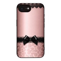 Θήκη Sonique DIVA Series για Apple iPhone 16e / iPhone 17e Λεοπάρ Φιόγκος – Ροζ